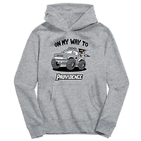 Toddler Vive La Fete Gray Providence Friars On My Way To Pullover Hoodie