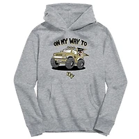 Toddler Vive La Fete Gray UCF Knights On My Way To Pullover Hoodie