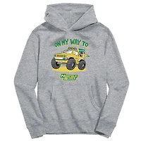 Toddler Vive La Fete Gray Norfolk State Spartans On My Way To Pullover Hoodie