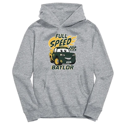 Youth Vive La Fete Gray Baylor Bears Full Speed Pullover Hoodie