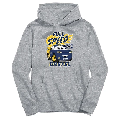 Youth Vive La Fete Gray Drexel Dragons Full Speed Pullover Hoodie