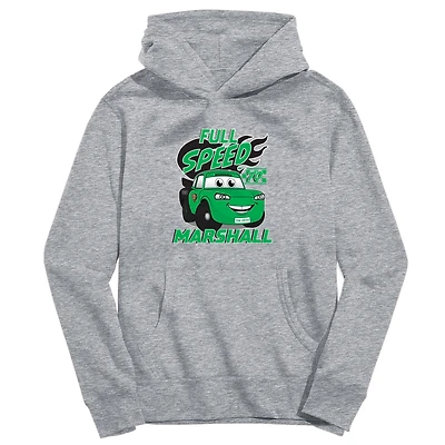 Youth Vive La Fete Gray Marshall Thundering Herd Full Speed Pullover Hoodie