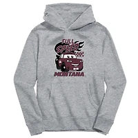 Youth Vive La Fete Gray Montana Grizzlies Full Speed Pullover Hoodie