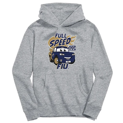 Youth Vive La Fete Gray FIU Panthers Full Speed Pullover Hoodie