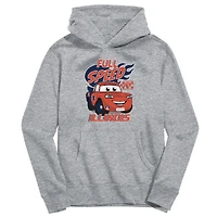 Youth Vive La Fete Gray Illinois Fighting Illini Full Speed Pullover Hoodie