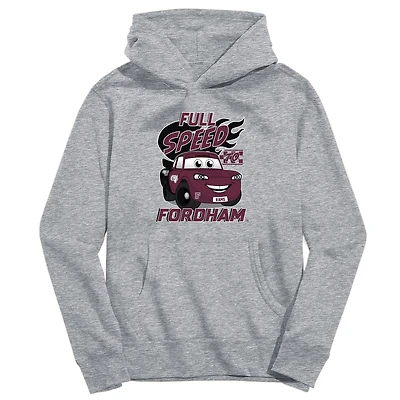 Youth Vive La Fete Gray Fordham Rams Full Speed Pullover Hoodie