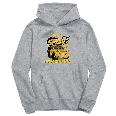 Youth Vive La Fete Gray Grambling Tigers Full Speed Pullover Hoodie