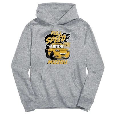 Youth Vive La Fete Gray Missouri Tigers Full Speed Pullover Hoodie