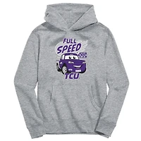 Youth Vive La Fete Gray TCU Horned Frogs Full Speed Pullover Hoodie
