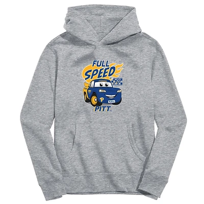 Youth Vive La Fete Gray Pitt Panthers Full Speed Pullover Hoodie