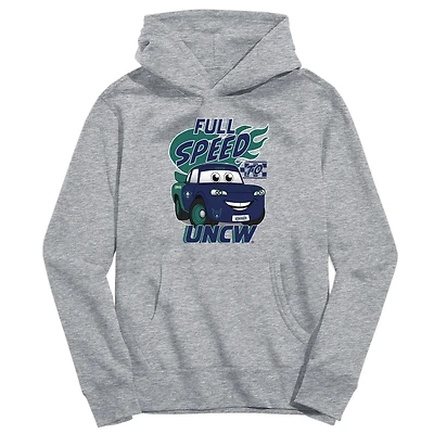 Youth Vive La Fete Gray UNC Wilmington Seahawks Full Speed Pullover Hoodie