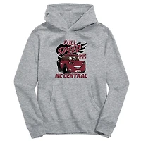 Youth Vive La Fete Gray North Carolina Central Eagles Full Speed Pullover Hoodie