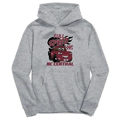 Youth Vive La Fete Gray North Carolina Central Eagles Full Speed Pullover Hoodie