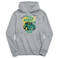 Youth Vive La Fete Gray Norfolk State Spartans Full Speed Pullover Hoodie