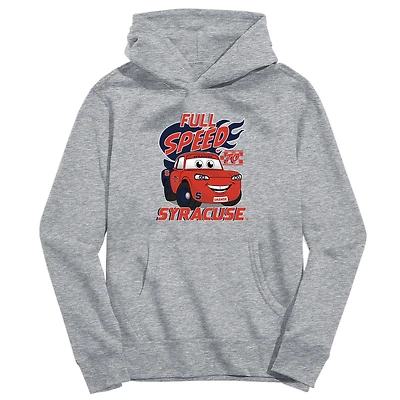 Youth Vive La Fete Gray Syracuse Orange Full Speed Pullover Hoodie