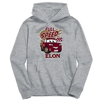 Toddler Vive La Fete Gray Elon Phoenix Full Speed Pullover Hoodie