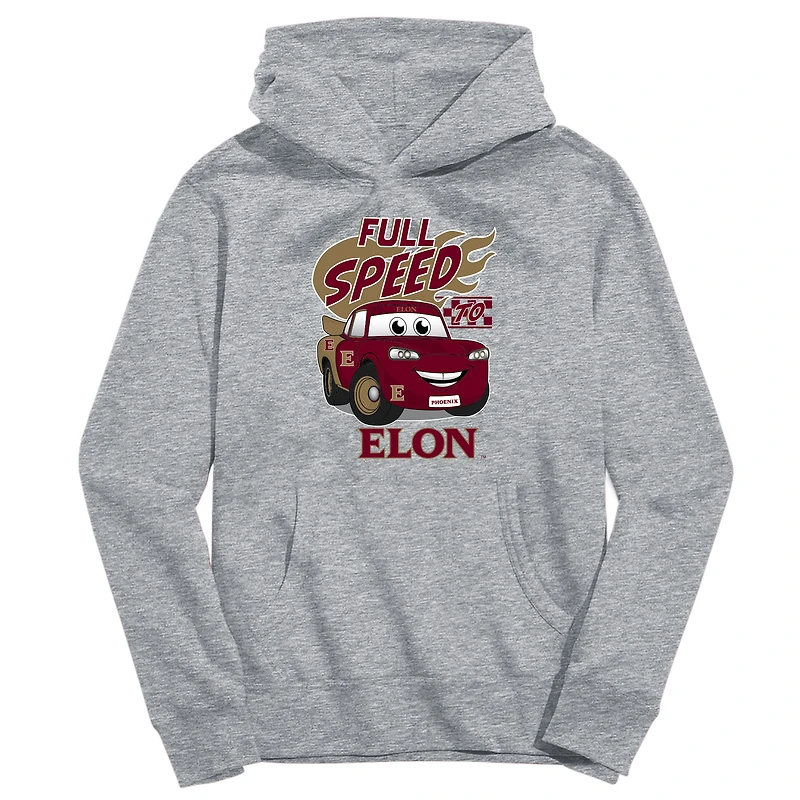 Toddler Vive La Fete Gray Elon Phoenix Full Speed Pullover Hoodie