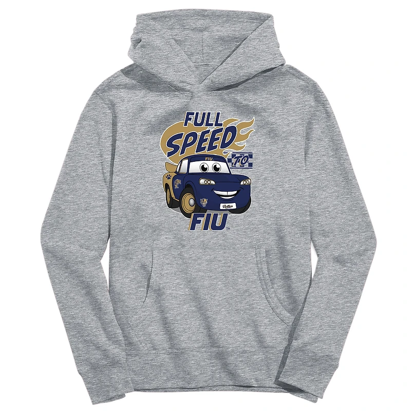 Toddler Vive La Fete Gray FIU Panthers Full Speed Pullover Hoodie