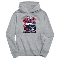 Toddler Vive La Fete Gray Gonzaga Bulldogs Full Speed Pullover Hoodie