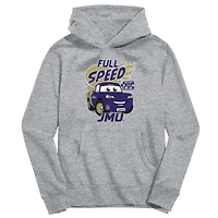 Toddler Vive La Fete Gray James Madison Dukes Full Speed Pullover Hoodie