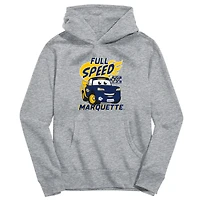 Toddler Vive La Fete Gray Marquette Golden Eagles Full Speed Pullover Hoodie