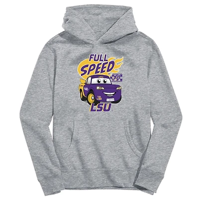 Toddler Vive La Fete Gray LSU Tigers Full Speed Pullover Hoodie