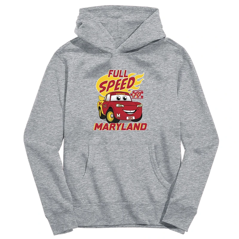 Toddler Vive La Fete Gray Maryland Terrapins Full Speed Pullover Hoodie