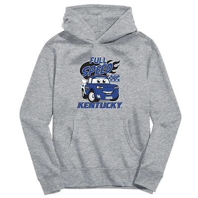 Toddler Vive La Fete Gray Kentucky Wildcats Full Speed Pullover Hoodie