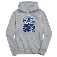 Toddler Vive La Fete Gray Memphis Tigers Full Speed Pullover Hoodie