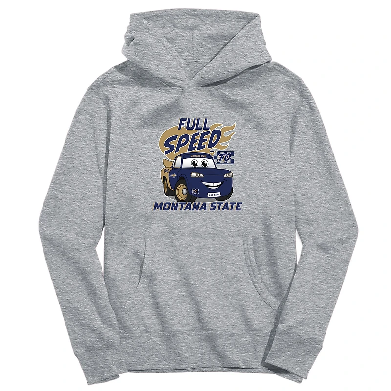 Toddler Vive La Fete Gray Montana State Bobcats Full Speed Pullover Hoodie