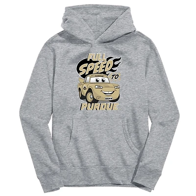 Toddler Vive La Fete Gray Purdue Boilermakers Full Speed Pullover Hoodie