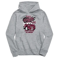 Toddler Vive La Fete Gray Southern Illinois Salukis Full Speed Pullover Hoodie