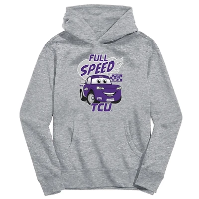 Toddler Vive La Fete Gray TCU Horned Frogs Full Speed Pullover Hoodie
