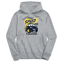 Toddler Vive La Fete Gray Toledo Rockets Full Speed Pullover Hoodie