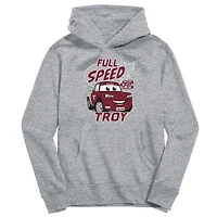 Toddler Vive La Fete Gray Troy University Trojans Full Speed Pullover Hoodie
