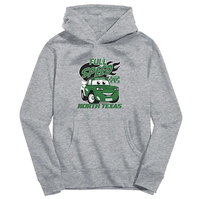 Toddler Vive La Fete Gray North Texas Mean Green Full Speed Pullover Hoodie