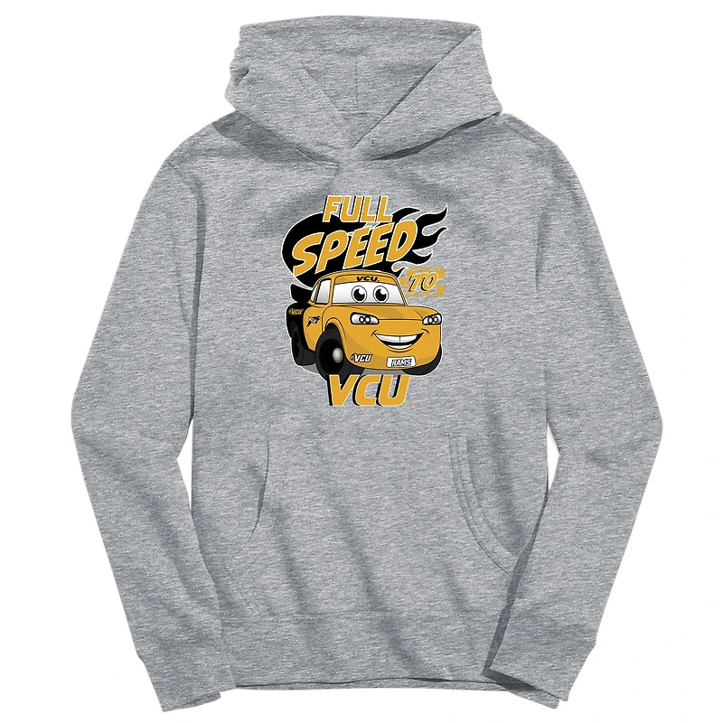 Toddler Vive La Fete Gray VCU Rams Full Speed Pullover Hoodie