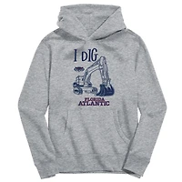 Youth Vive La Fete Gray Florida Atlantic Owls Excavator Pullover Hoodie