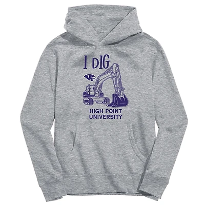 Youth Vive La Fete Gray High Point Panthers Excavator Pullover Hoodie