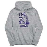 Youth Vive La Fete Gray High Point Panthers Excavator Pullover Hoodie
