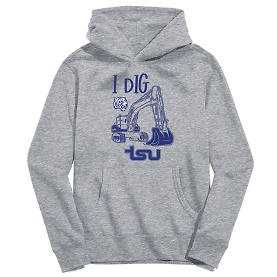 Toddler Vive La Fete Gray Tennessee State Tigers Excavator Pullover Hoodie