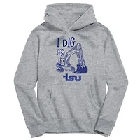Toddler Vive La Fete Gray Tennessee State Tigers Excavator Pullover Hoodie