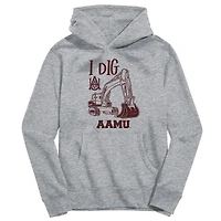 Toddler Vive La Fete Gray Alabama A&M Bulldogs Excavator Pullover Hoodie