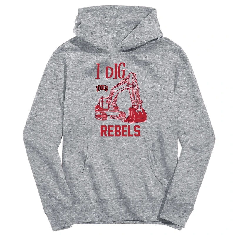 Toddler Vive La Fete Gray UNLV Rebels Excavator Pullover Hoodie