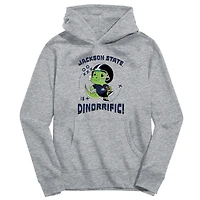 Youth Vive La Fete Gray Jackson State Tigers Dino-Rrific Pullover Hoodie