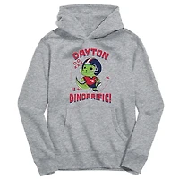 Youth Vive La Fete Gray Dayton Flyers Dino-Rrific Pullover Hoodie