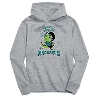 Youth Vive La Fete Gray Coastal Carolina Chanticleers Dino-Rrific Pullover Hoodie