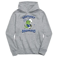 Youth Vive La Fete Gray Kentucky Wildcats Dino-Rrific Pullover Hoodie