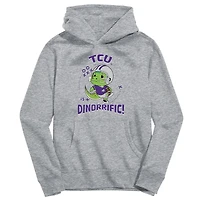 Youth Vive La Fete Gray TCU Horned Frogs Dino-Rrific Pullover Hoodie