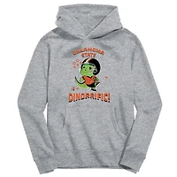 Youth Vive La Fete Gray Oklahoma State Cowboys Dino-Rrific Pullover Hoodie